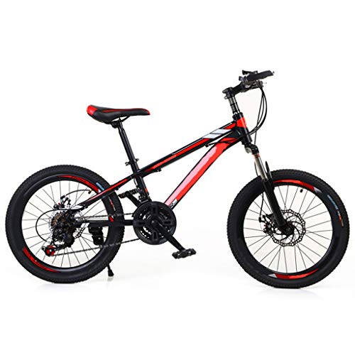 OFFA Bike Niños De Bicicletas De Montaña, 20 24 Inch Niñas Doble Freno De Disco De Velocidad Variable, Adolescentes Carretera Bicicletas, Alto Contenido De Carbono Marco De Acero,For Altura 120-135cm