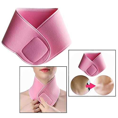 OFKPO SPA Hidratante Gel Cuello Wrap Cuello, Antiarrugas para el Cuello, ¡Reutilizable, ¡¡para un Cuello más Liso y Libre de Arrugas