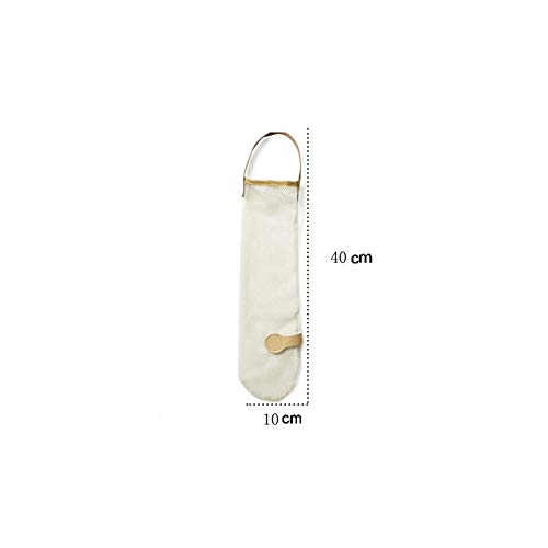 Ogquaton - Bolsa de malla para guardar ajos y cebollas, bolsa de malla transpirable para colgar verduras, 3 unidades