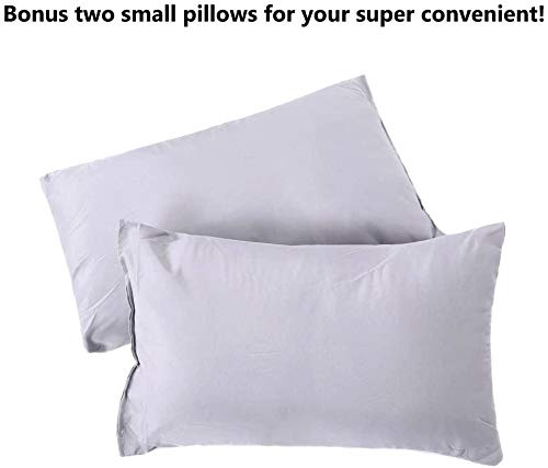 Ohuhu Saco de Dormir Doble Enorme con 2 Almohadas Gratis y una Bolsa de Transporte, Cuatro Doble Tiradores de la Cremallera - Temperatura Cómodo: 0 ° C / 32F ~ 10 ° C / 50F (Negro)