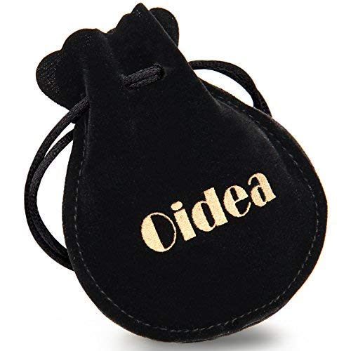 OIDEA Difusor de Aceites Esenciales Pulsera Hombre Mujer Acero Inoxidable Hueco con Cadena Cuero Brazalete Piel Buen Regalo para Hombre Mujer