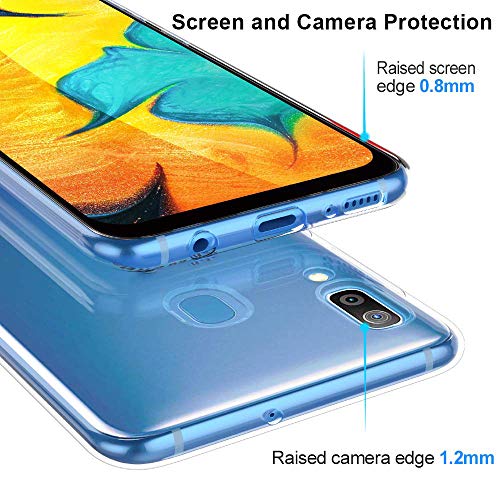Oihxse Funda Dibujos Animal Lindo Compatible Samsung Galaxy Koi 2018 Carcasa Transparente Clear Silicona TPU Gel Suave Case Ultra Slim Anti-Golpes Anti-Arañazos Protection Cover(Oso 1)