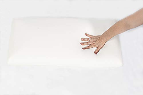 OkColchones Almohada Relax Viscoelástica - Transpirable -Hipoalergénica - Doble Funda (70)