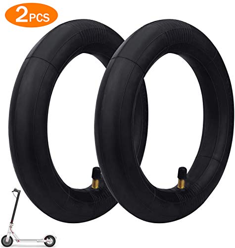 Oladwolf Cámaras de Aire, 2 Piezas Ruedas Macizas Xiaomi M365 Patinete Eléctrico Scooter, Espesar y Resistente al Desgaste Neumático, Rueda Maciza Accesorios Mijia 8 1/2 x2