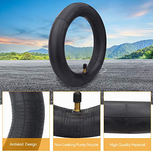 Oladwolf Cámaras de Aire, 2 Piezas Ruedas Macizas Xiaomi M365 Patinete Eléctrico Scooter, Espesar y Resistente al Desgaste Neumático, Rueda Maciza Accesorios Mijia 8 1/2 x2