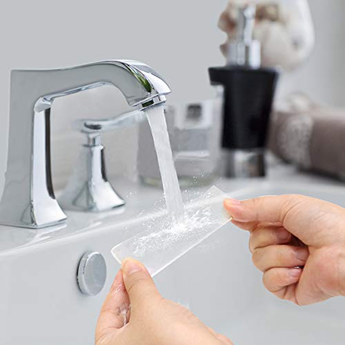 Oladwolf Cinta Doble Cara Extrafuerte, Lavable Nano Tape, 3M Cinta Adhesiva Doble Cara Transparente sin Rastro, Cinta de Doble Cara Resistente a Altas Temperaturas y UV