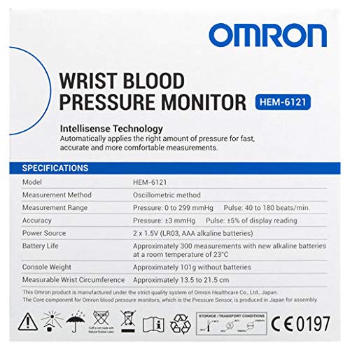 OMRON RS2 - Tensiómetro digital para muñeca