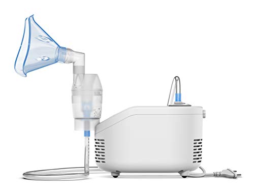 OMRON X101 Nebulizador Easy con mascarilla para tratar tos, resfriados, alergias o asma en niños y adultos