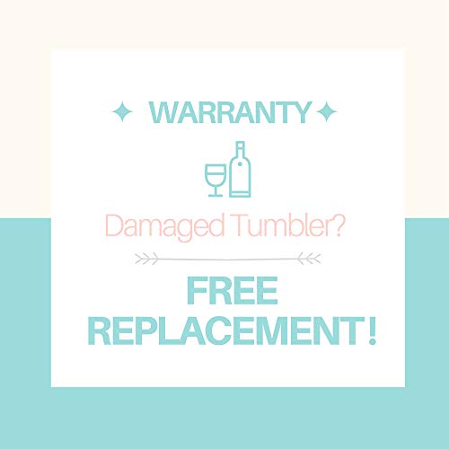 Onebttl 30 Cumpleaños Regalo para Mujeres - Ideas de Regalo Original 30 Años Cumpleaños para Ella con Tarjeta de Texto, Caja de Regalo - Copa de Vino (30 No es un día Fabuloso) - 350ml