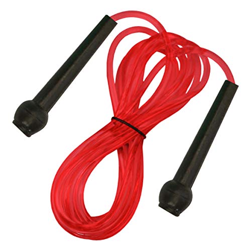 ONEX - Cuerda de saltar para boxeo, fitness, gimnasio, entrenamiento, quema de grasa y boxeo, rojo