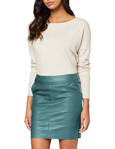Only ONLBASE Faux Leather Skirt OTW Noos Falda, Verde (Green Gables Green Gables), Large para Mujer