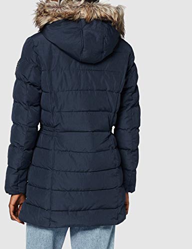 Only Onldana Nylon Coat Otw Abrigo, Azul (Sky Captain Detail:Melange), 40 (Talla del Fabricante: Large) para Mujer