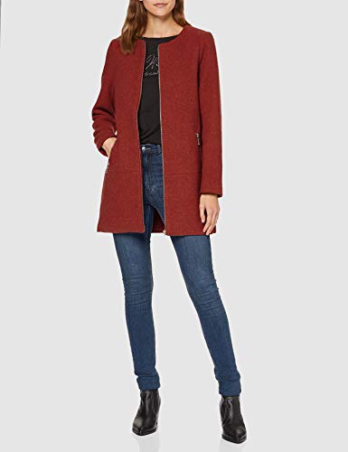 Only Onlkatharina Rianna Wool Coat CC Otw Abrigo, Rojo (Ketchup Detail: Melange), Small para Mujer