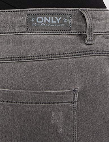 Only Onlroyal Reg SK Dnm Jeans Bj312 Noos Vaqueros Skinny, Gris (Dark Grey Denim Dark Grey Denim), 29W / 32L para Mujer