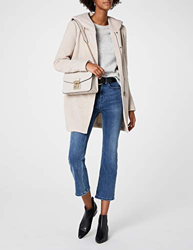 Only Onlsedona Light Coat Otw Noos Abrigo, Marrón (Etherea Detail:Melange), 34 (Talla del Fabricante: X-Small) para Mujer