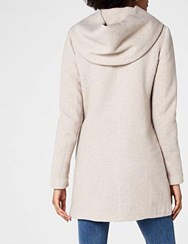 Only Onlsedona Light Coat Otw Noos Abrigo, Marrón (Etherea Detail:Melange), 34 (Talla del Fabricante: X-Small) para Mujer