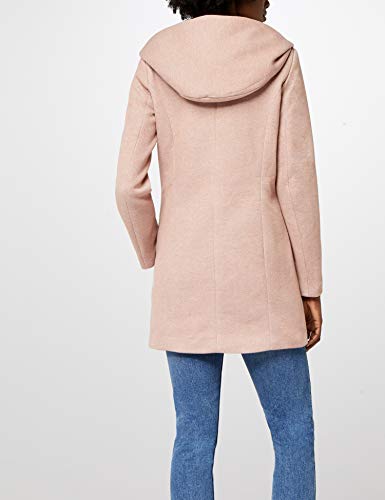 Only onlSEDONA Light Coat OTW Noos Abrigo, Marrón (Mocha Mousse Detail:Melange), 38 (Talla del Fabricante: Medium) para Mujer