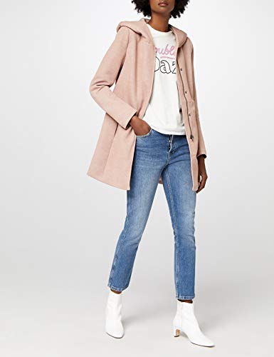 Only onlSEDONA Light Coat OTW Noos Abrigo, Marrón (Mocha Mousse Detail:Melange), 38 (Talla del Fabricante: Medium) para Mujer