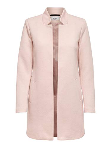 Only Onlsoho Coatigan Otw Noos Abrigo de Mezcla de Lana, Rose Smoke, M para Mujer