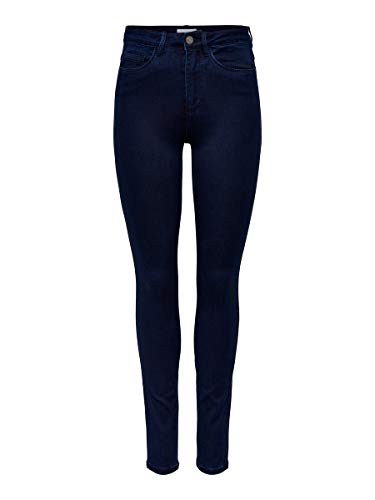 ONLY Royal High Skinny Jeans Pim101 Noos, Mujer, Azul (Dark Blue Denim), 42 /L34 (Talla del fabricante: X-Large)