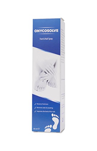 ONYCOSOLVE Antihongos. Spray para los dedos de los pies con ingredientes naturales, reparación de uñas 1,7oz