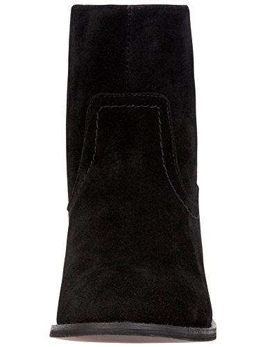 oodji Ultra Mujer Botas de Ante Sintético, Negro, 41 EU / 7 UK