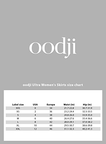 oodji Ultra Mujer Falda-Lápiz Vaquera con Borde Inferior No Elaborado, Azul, ES 36 / XS