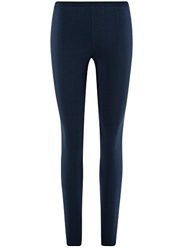 oodji Ultra Mujer Mallas Básicas, Azul, 40