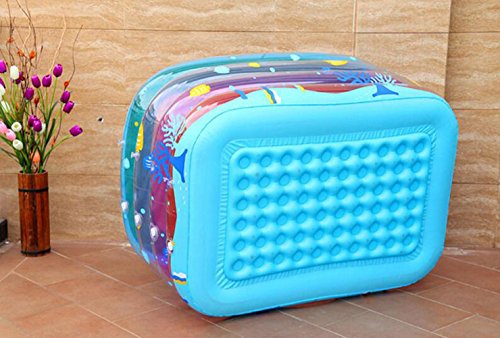 OOFWY Los niños juegan a la Piscina Cubo recién Nacido de hidromasaje, de Protección Ambiental de Material de PVC inflables del