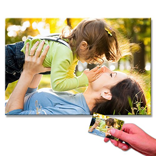 Oops ORIGINALOOPS.ES Cuadro Personalizado con tu Foto. Impresión en Foto Lienzo sobre Bastidor de 35mm (90x60)