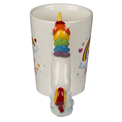 OOTB 78/8272 - Taza de cerámica con figura de unicornio