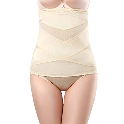 OPAKY Braga Faja Reductora y Moldeadora Invisible para Mujer Bragas Faja Adelgaza para Mujer Hebilla Ajustable de Postparto Reducir la Cintura Abdomen Invisible Recuperar Forma Transpirable Elástico