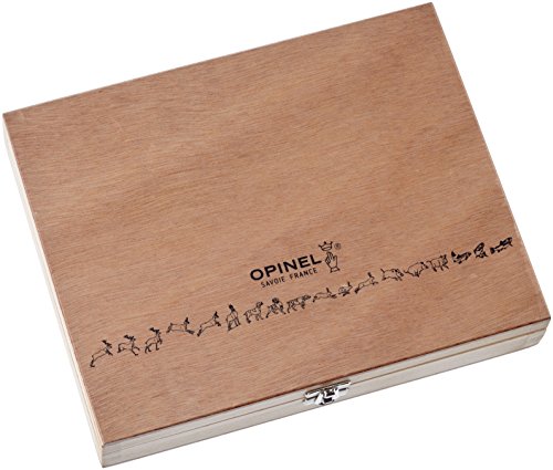 Opinel O001637 Caja de Coleccionista de 6 Navajas N°08, Unisex, marrón, M
