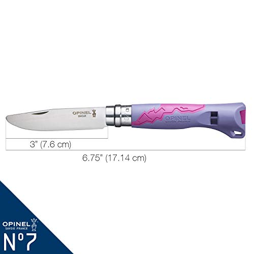 Opinel O002152 Cuchillo N°07, Morado, M
