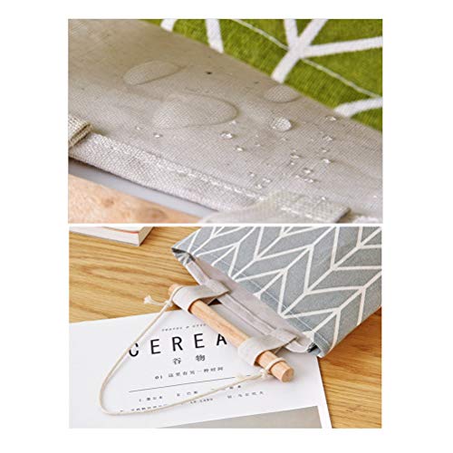 OPOOY Bolsa de almacenaje de Pared 3 Fundas Bolsa de Organizador Impermeable Bolsa de Puerta Plegable Estante Colgante de Pared Organizador Ahorro de Espacio