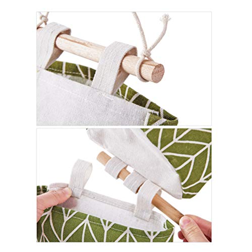 OPOOY Bolsa de almacenaje de Pared 3 Fundas Bolsa de Organizador Impermeable Bolsa de Puerta Plegable Estante Colgante de Pared Organizador Ahorro de Espacio