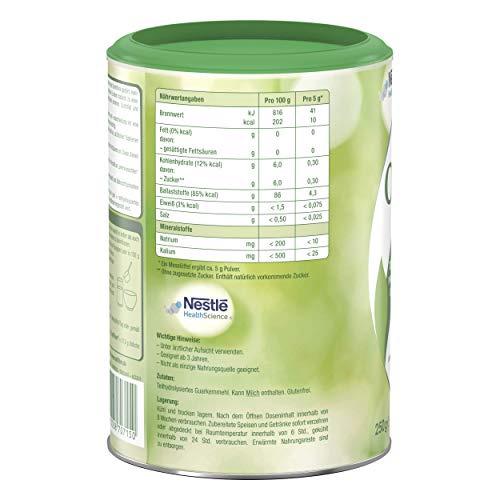 OptiFibre de Nestlé Health Science, 100% vegetal (1 x 250 g)