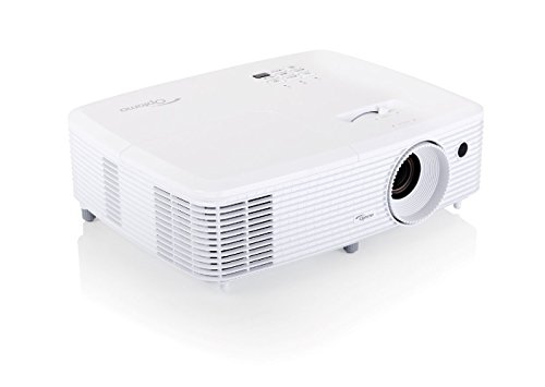 Optoma HD27 - Proyector, Full HD 1080p, 3200 ANSI Lúmenes, FHD, 2x HDMI, soporte MHL, altavoz integrado de 10 W, color blanco