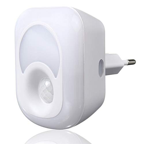 OPXZPM Lámpara de Pared LED Luz Nocturna AC220V con Sensor de Movimiento PIR Lámpara de Emergencia de Pared LED activada por Infrarrojos Humanos, AC100,120V (US)