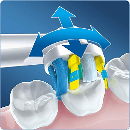 Oral-B Floss Action - Cabezal de recambio de cepillo dental eléctrico, 4 unidades