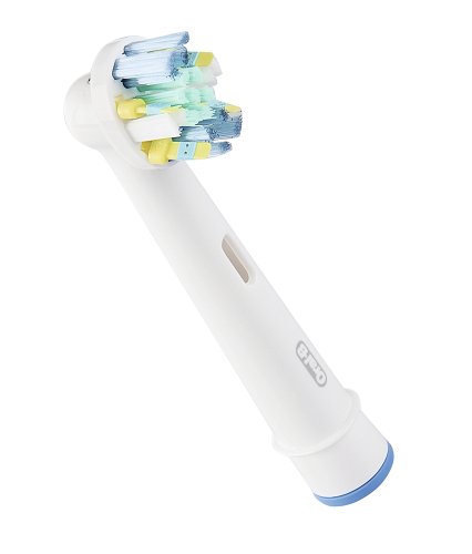 Oral-B - Pack de 2 cabezales para cepillos de dientes recargables - FlossAction EB25