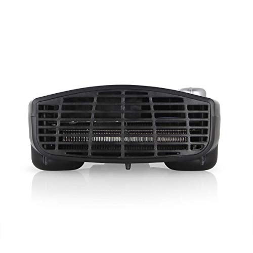 Orbegozo FH-5028 Calefactor eléctrico con termostato Ajustable, 2000 W de Potencia, 2 Posiciones de Calor y función Ventilador, Negro
