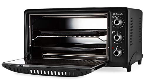 Orbegozo HO392 Horno eléctrico de sobremesa, 1450 W, 39 litros, Negro