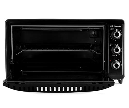 Orbegozo HO392 Horno eléctrico de sobremesa, 1450 W, 39 litros, Negro