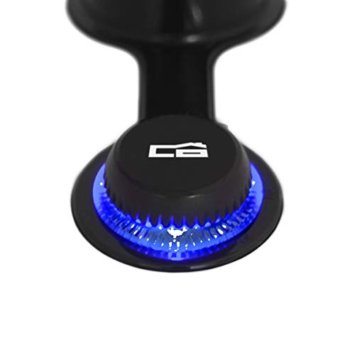 Orbegozo TF 0133 Ventilador de sobremesa oscilante, 3 velocidadessilencioso, asa de transporte, rejilla de seguridad, 40 W de potencia, Blanco/Negro