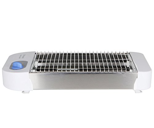 Orbegozo TO 1010 - Tostador horizontal, calienta repostería, tipo multipan, bandeja recogemigas, temporizador, 600 W