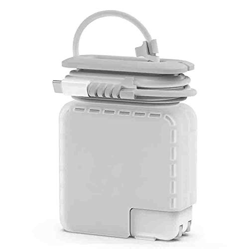 Organizador Viaje para MacBook Cable de Carga, Protectora Caja Compatible con Apple Magsafe Type C 61W 87W 96W Cargador Accesorios Mac 15 16 Pulgada