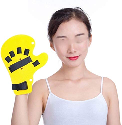 Ortesis dedo extendido, Dedo Ortesis diapasón dedo de la mano Splitter La disminución de ancianos Massager de la palma espasmo de extensión for el movimiento / hemiplejía / Lesión Cerebral Traumática