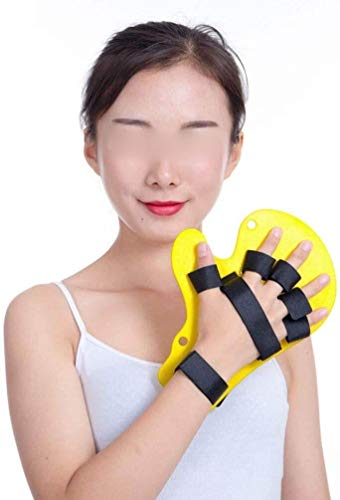 Ortesis dedo extendido, Dedo Ortesis diapasón dedo de la mano Splitter La disminución de ancianos Massager de la palma espasmo de extensión for el movimiento / hemiplejía / Lesión Cerebral Traumática