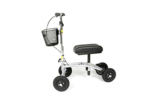 orthomate patinete de rodilla con cesta y 8 "puenamtic ruedas – Andador de rodilla